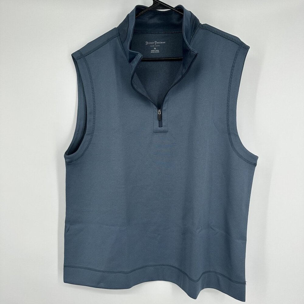 Hickey Freeman Men's Vest Blue Size XL